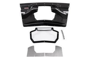 Chevrolet Corvette Trunk Panel - CORSA Performance - Carbon Fiber with Polycarbonate Window - `20-`27 Chevrolet Corvette Trunk Panel - CORSA Performance - Carbon Fiber with Polycarbonate Window - `20-`27